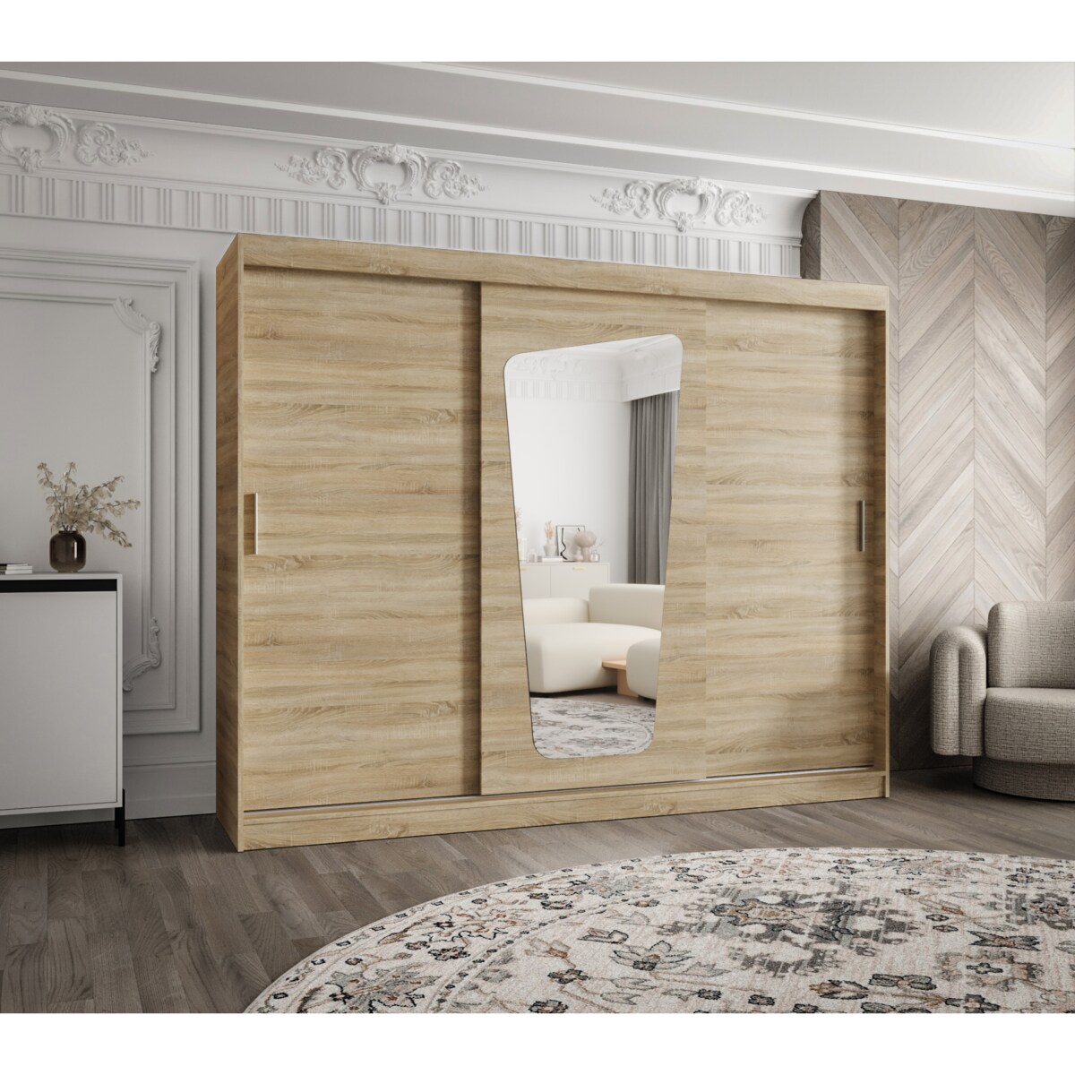 Szafa przesuwna MOKA 250 sonoma