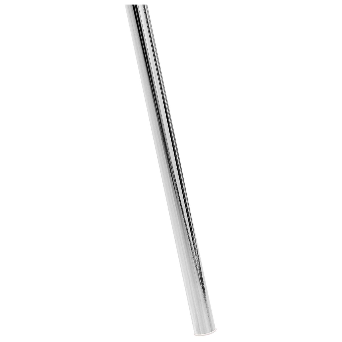 Lampa podłogowa metalowa srebrna VISTULA