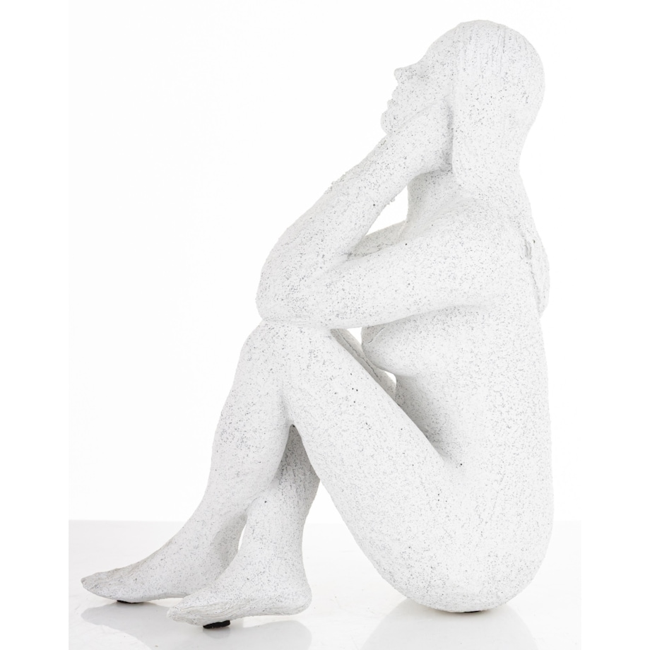 Figura siedzącej kobiety 23x10x18,5 cm DONNA