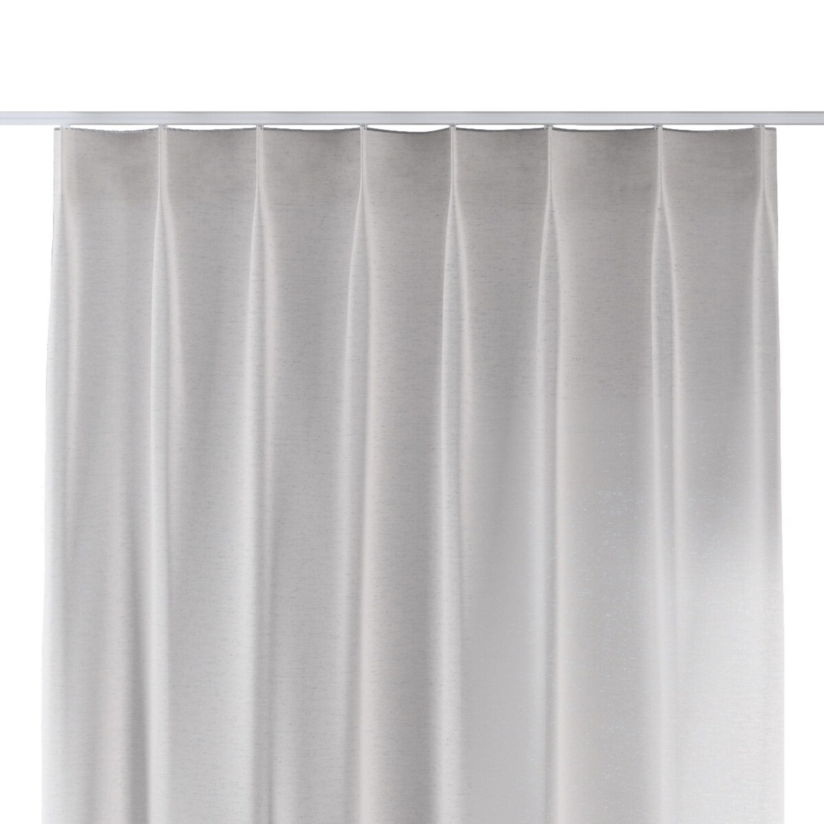 Zasłona na haczykach flex pojedynczych 130x245 beżowy melanż