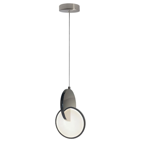 Lampa sufitowa wisząca Light Prestige Circlo chrom LED CCT 3000K/4000K/6000K (regulowana) 1 szt.