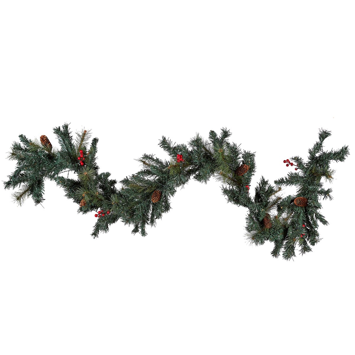 Świąteczna girlanda LED TENALA 180 cm Zielony