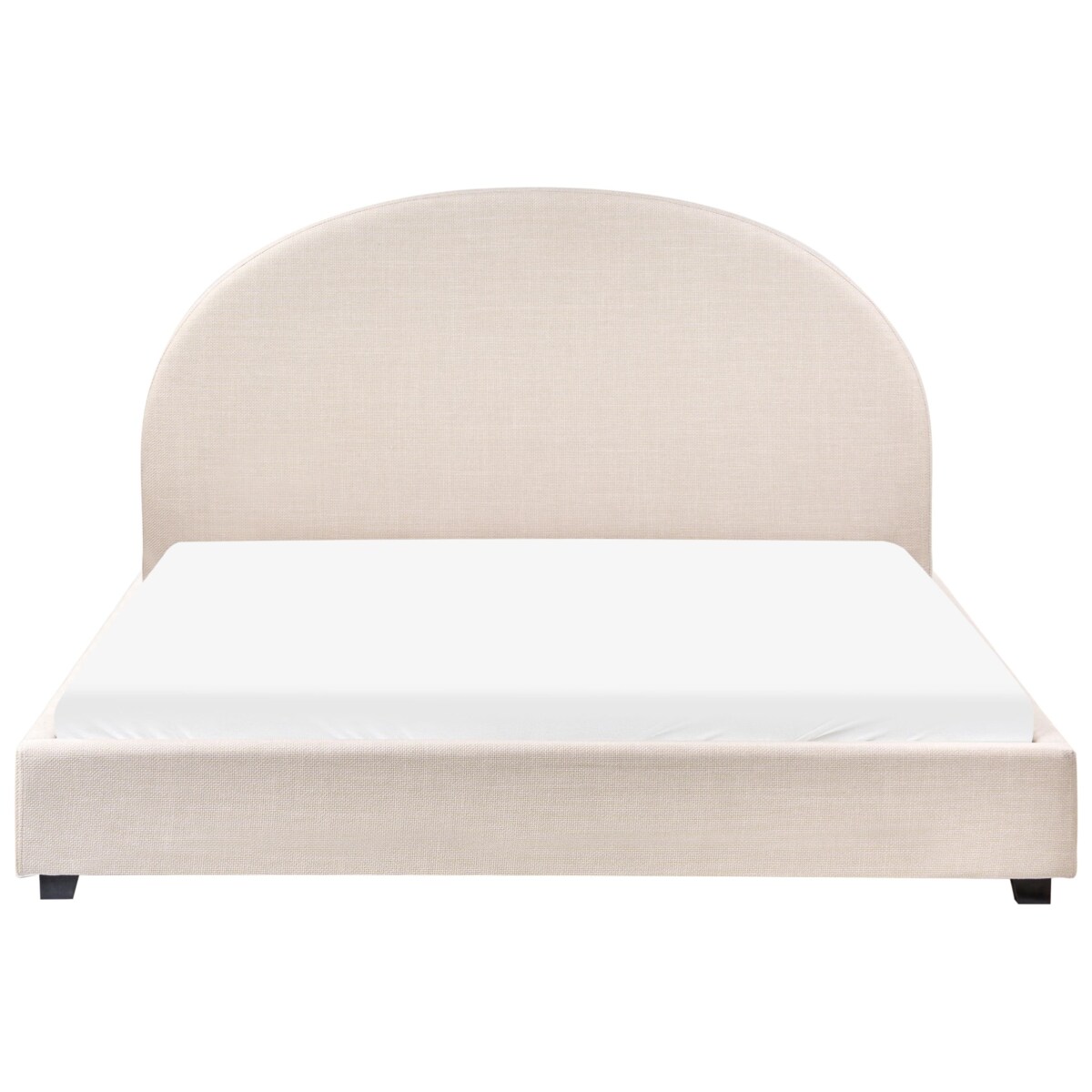 Łóżko wodne VAUCLUSE 160 x 200 cm Jasnobeżowy