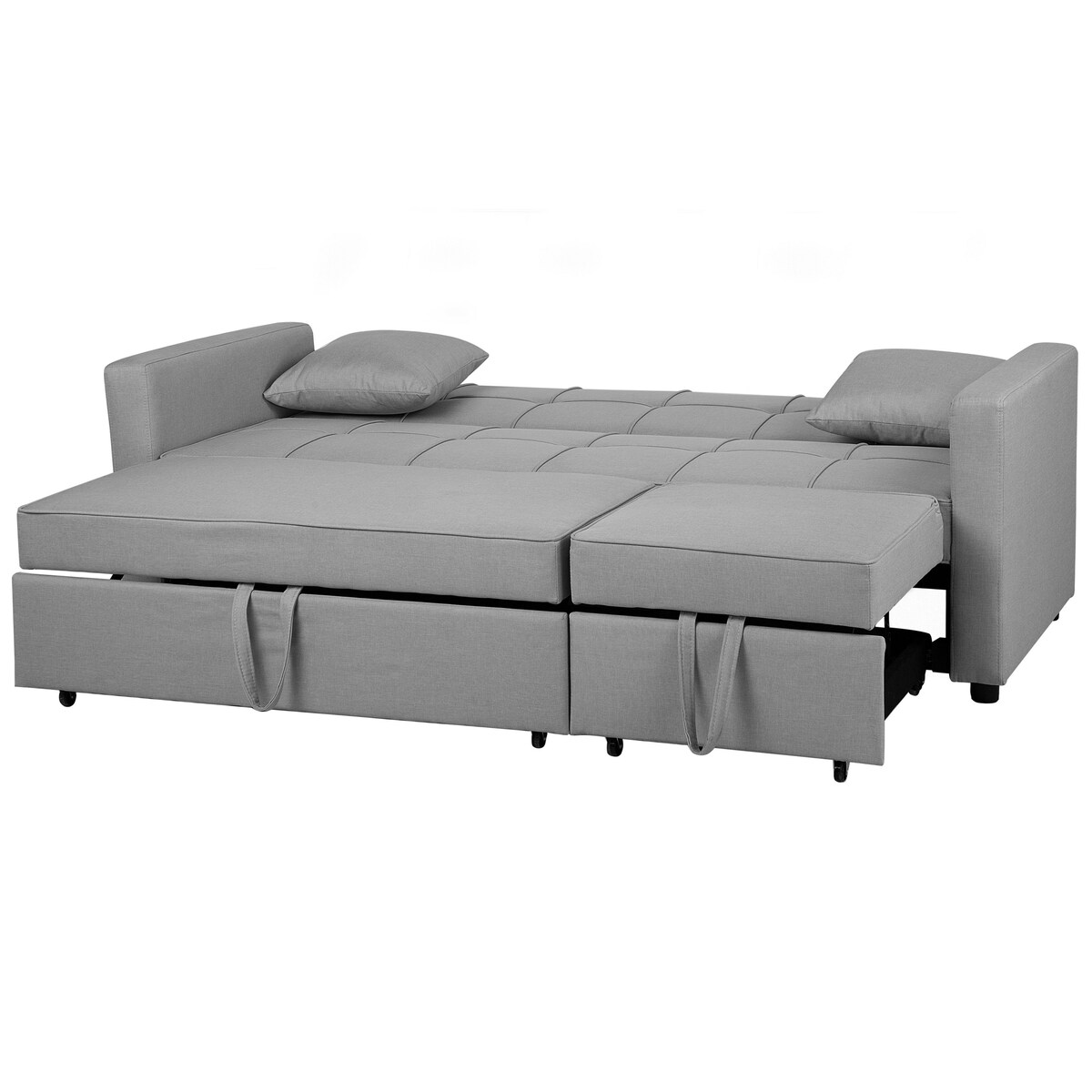 Sofa rozkładana dla 3 osób GLOMMA Jasnoszary