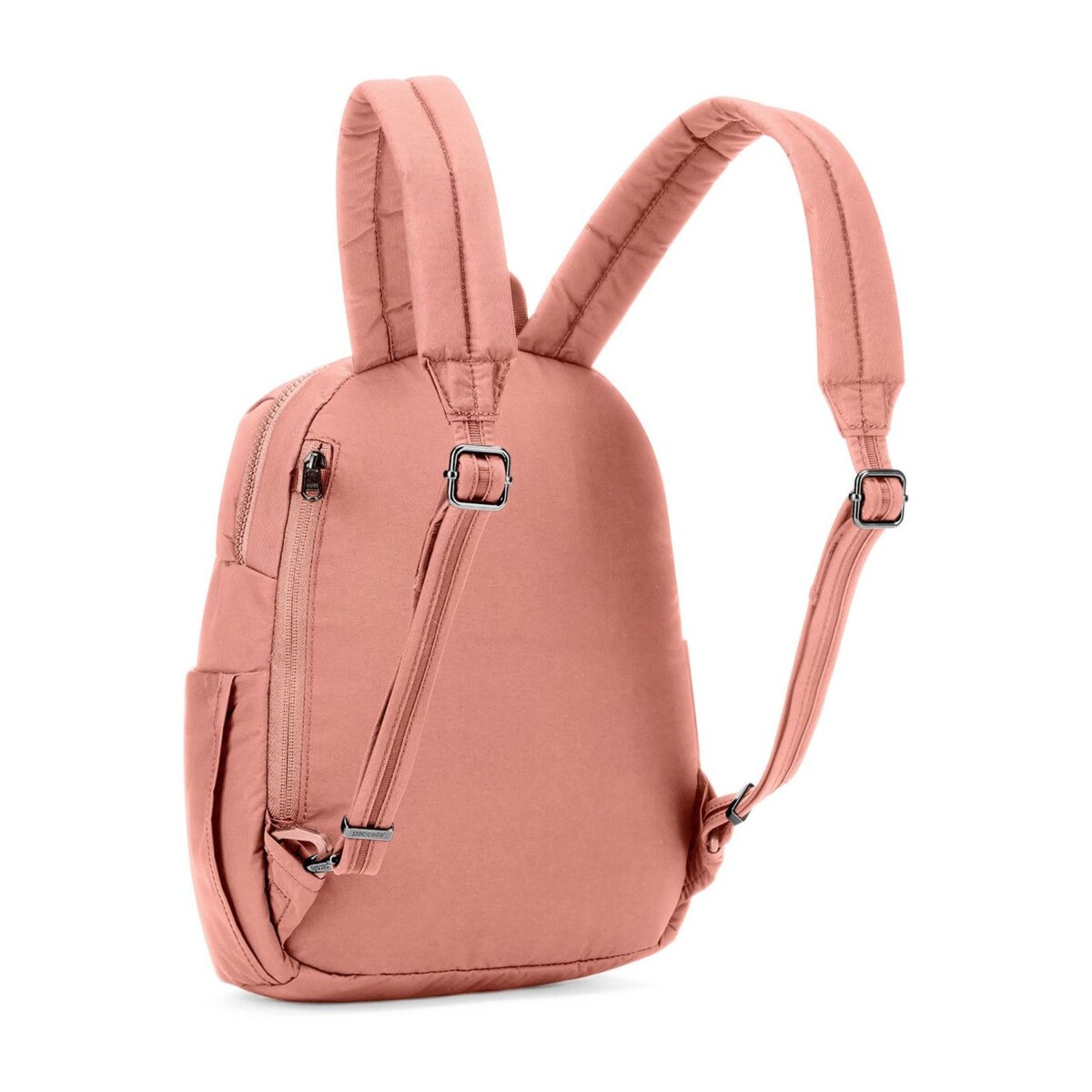 Plecak mini damski antykradzieżowy 8L Pacsafe Citysafe CX Econyl® - różowy