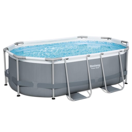 Basen stelażowy ogrodowy Bestway 5614A-M 305x200x84 cm zestaw 17w1