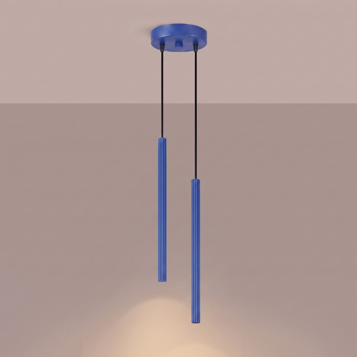 Lampa wisząca ARCHE 2P ultramaryna