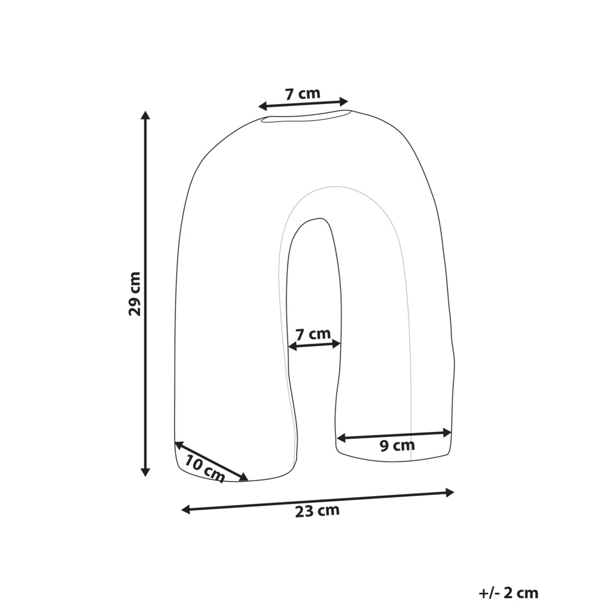 Kamionka Wazon na kwiaty 29 cm Brązowy PERCH