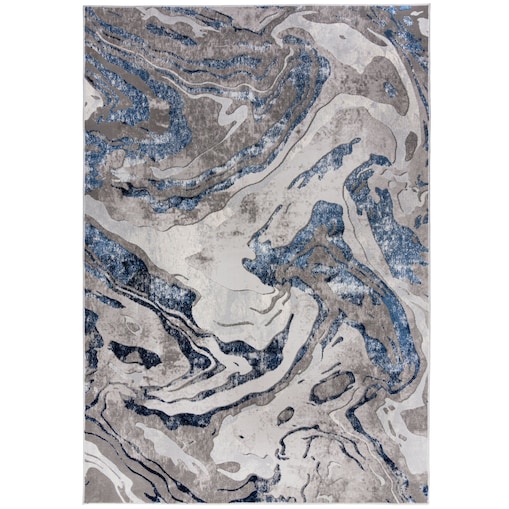 Dywan Nowoczesny Eris Marbled Navy 120x170