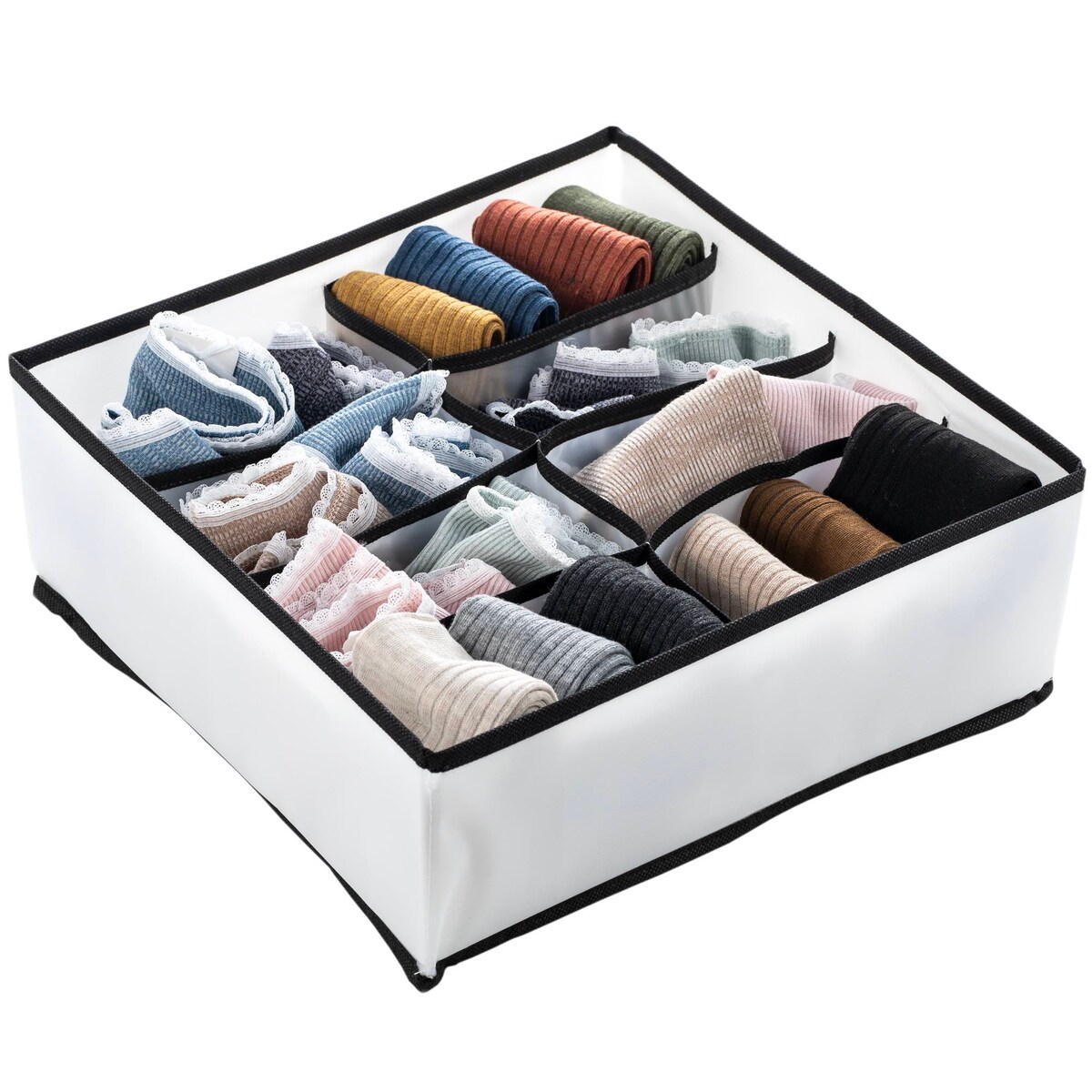 Organizer Do Szuflady Szafy Na Bieliznę Skarpetki Ubrania Wkład Do Szuflady