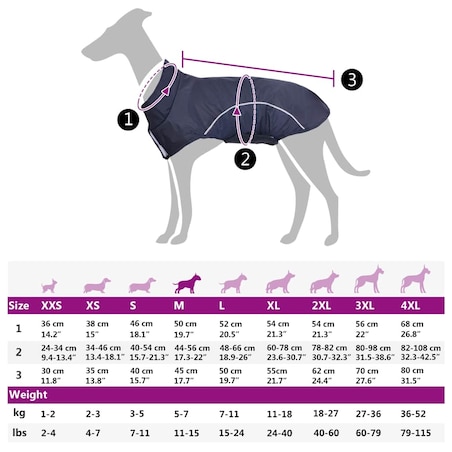 vidaXL Płaszcz przeciwdeszczowy dla psa z odblaskowymi paskami