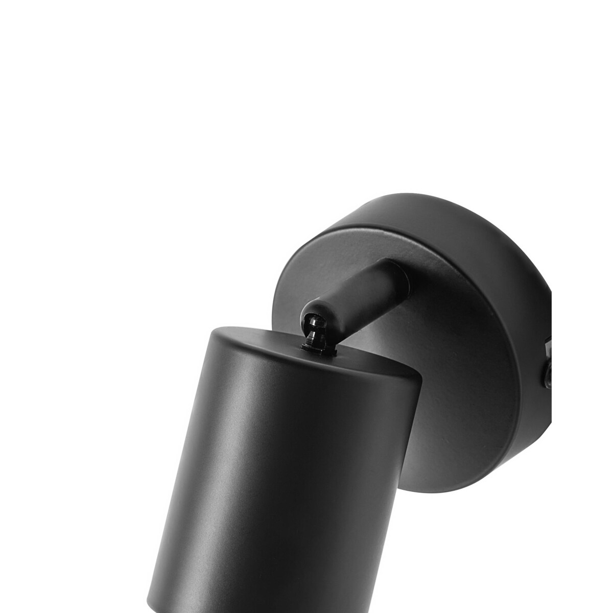 Zestaw 2 lamp ściennych NYANDO Metal Czarny