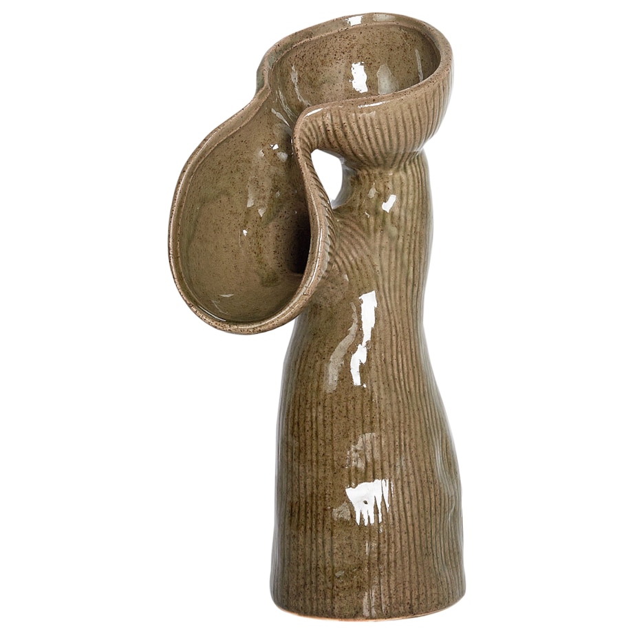 Kamionka Wazon na kwiaty 28 cm Zielony CALAMUS