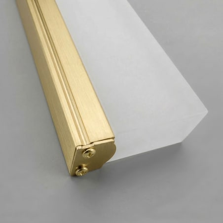 Kinkiet App1853-1W 80Cm Led Złoty Szczotkowany, Metal, Tworzywo Sztuczne