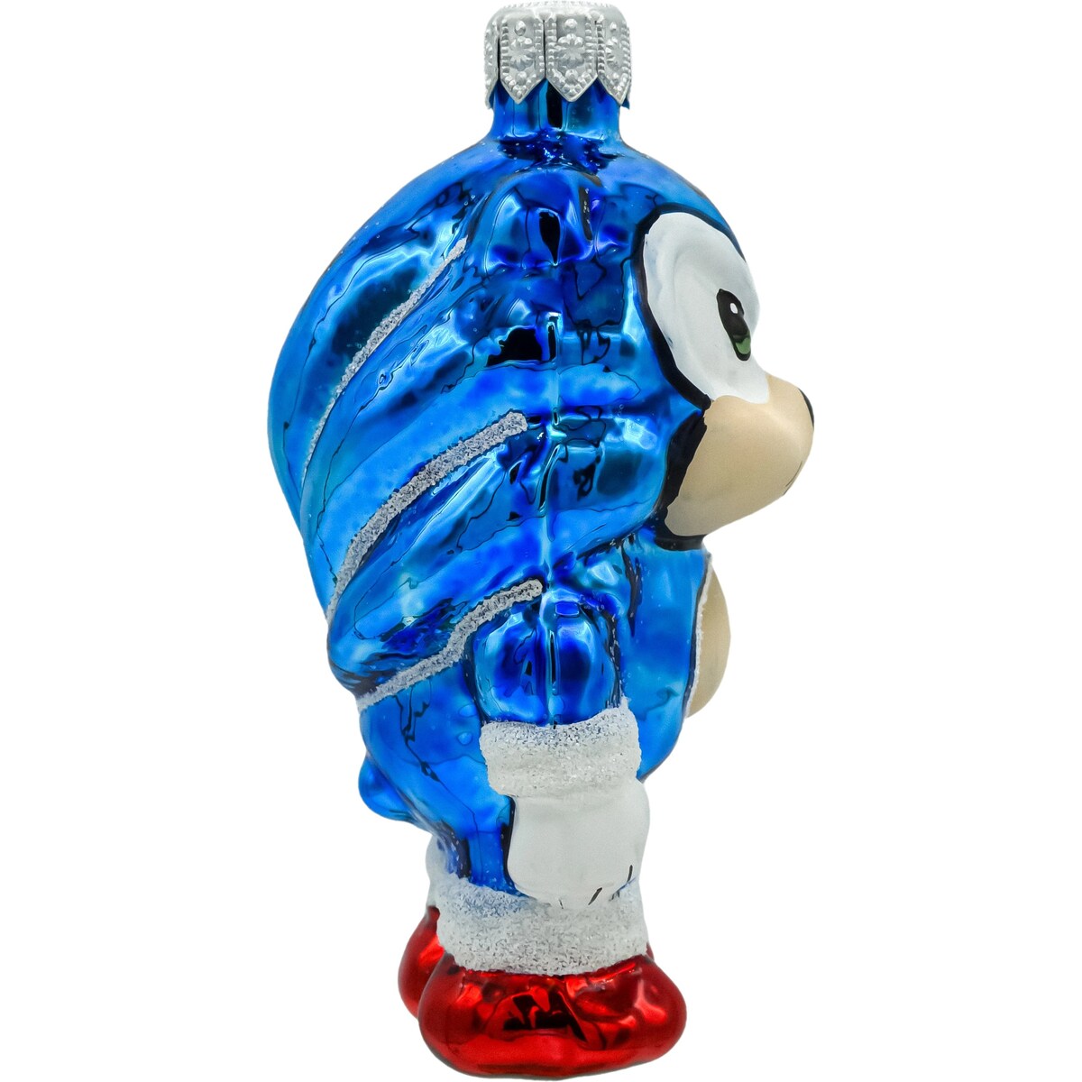 Bombka choinkowa ręcznie malowana: Sonik Błyskawica