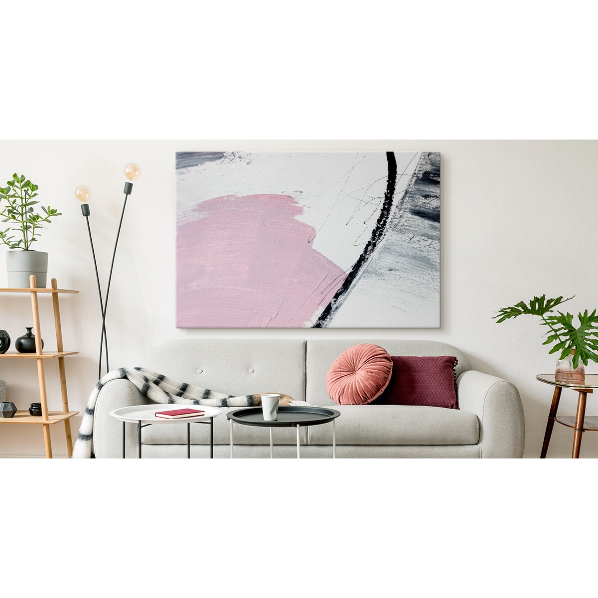 Obraz na płótnie nowoczesna abstrakcja 70x50cm