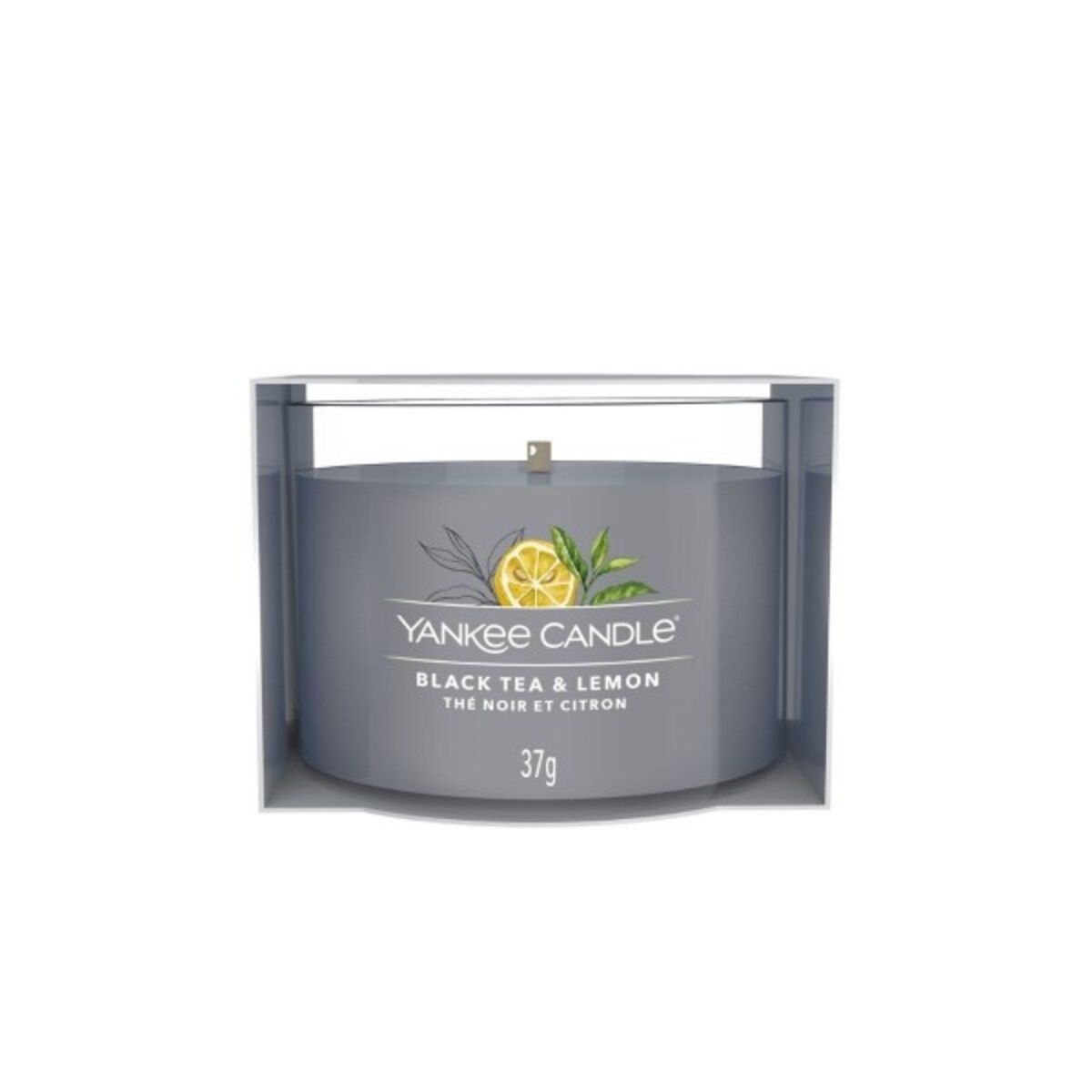 Yankee Candle świeca mini BLACK TEA & LEMON