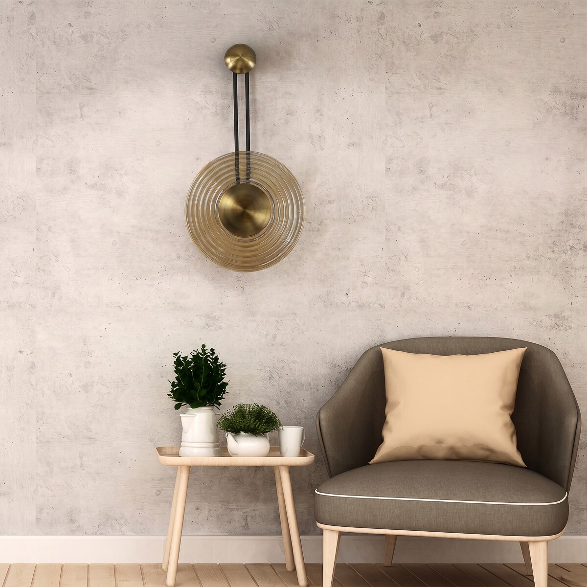 Kinkiet Light Prestige Bell bursztynowy LED CCT 3000K/4000K/6000K (regulowana) 1 szt.