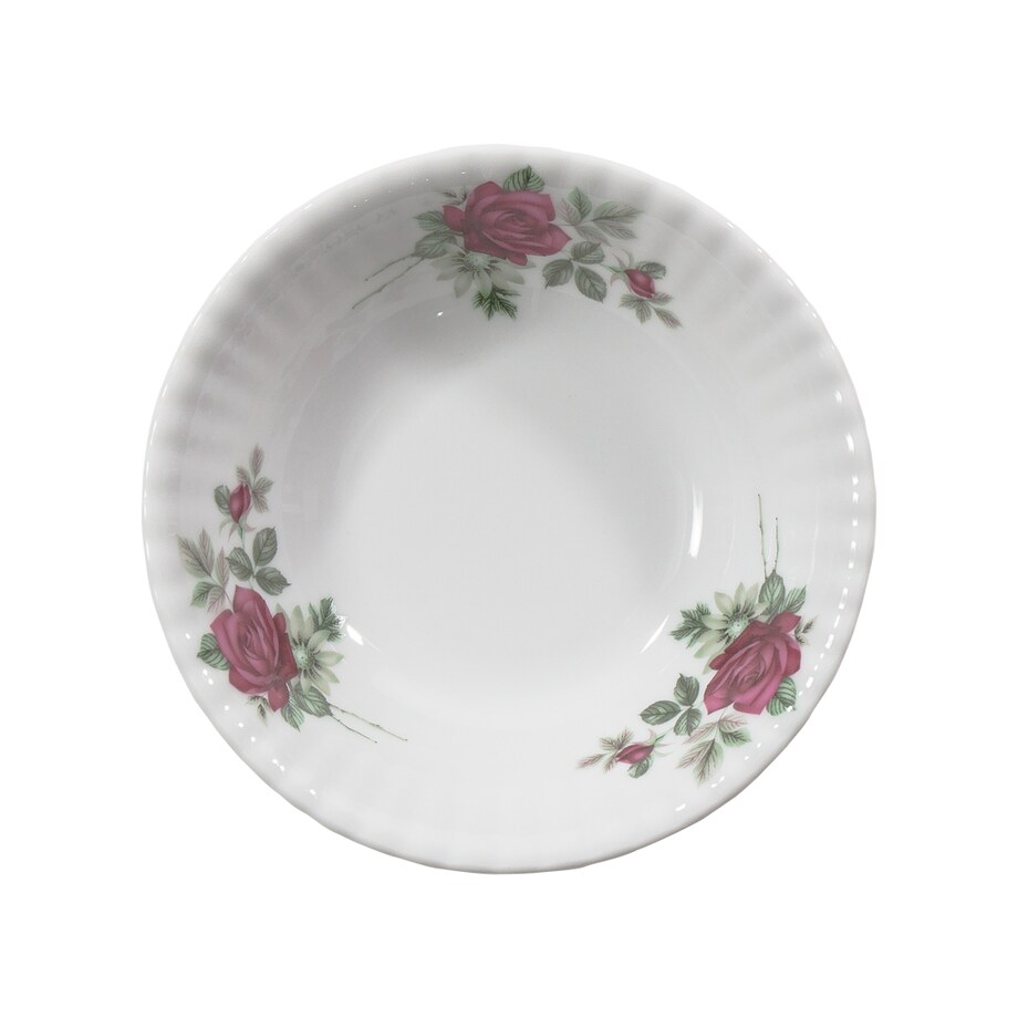 Salaterka okrągła 16 cm Iwona Bordowa Róża B826