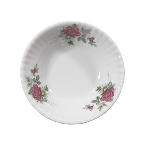 Salaterka okrągła 16 cm Iwona Bordowa Róża B826