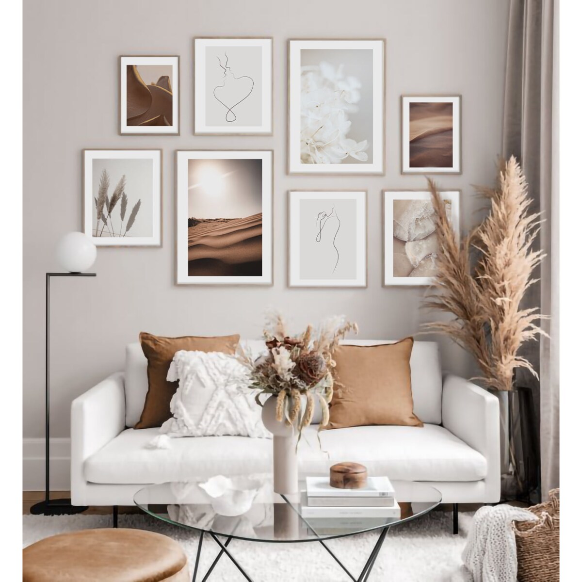 Poster Story, Plakat, Obraz - Pustynny Piasek, wymiary 42 x 60 cm