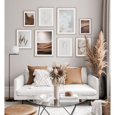 Poster Story, Plakat, Obraz - Pustynny Piasek, wymiary 42 x 60 cm