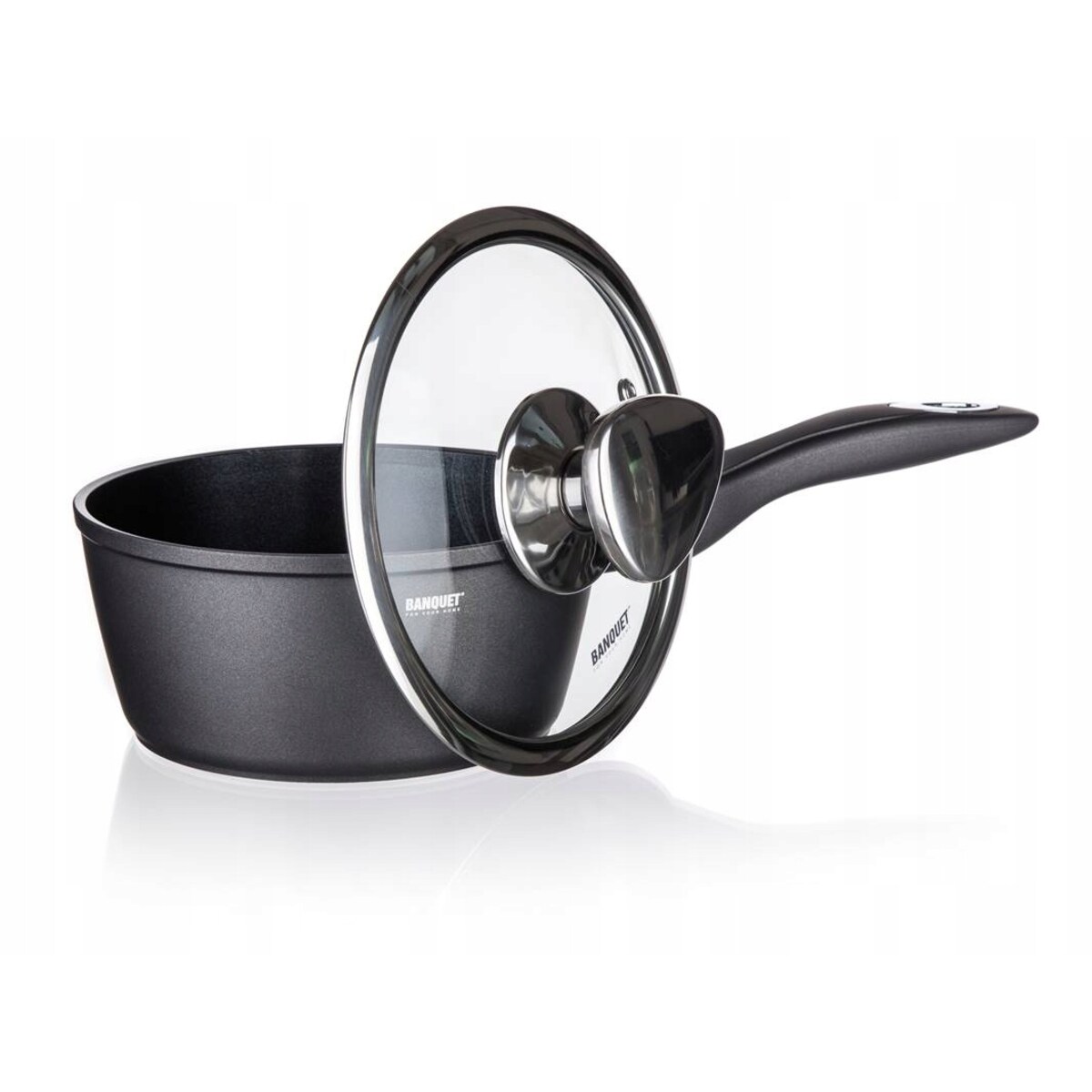 GARNEK RONDEL 16 cm 1,3 L ALUMINIUM rondelek do gotowania JEDZENIA obiadu