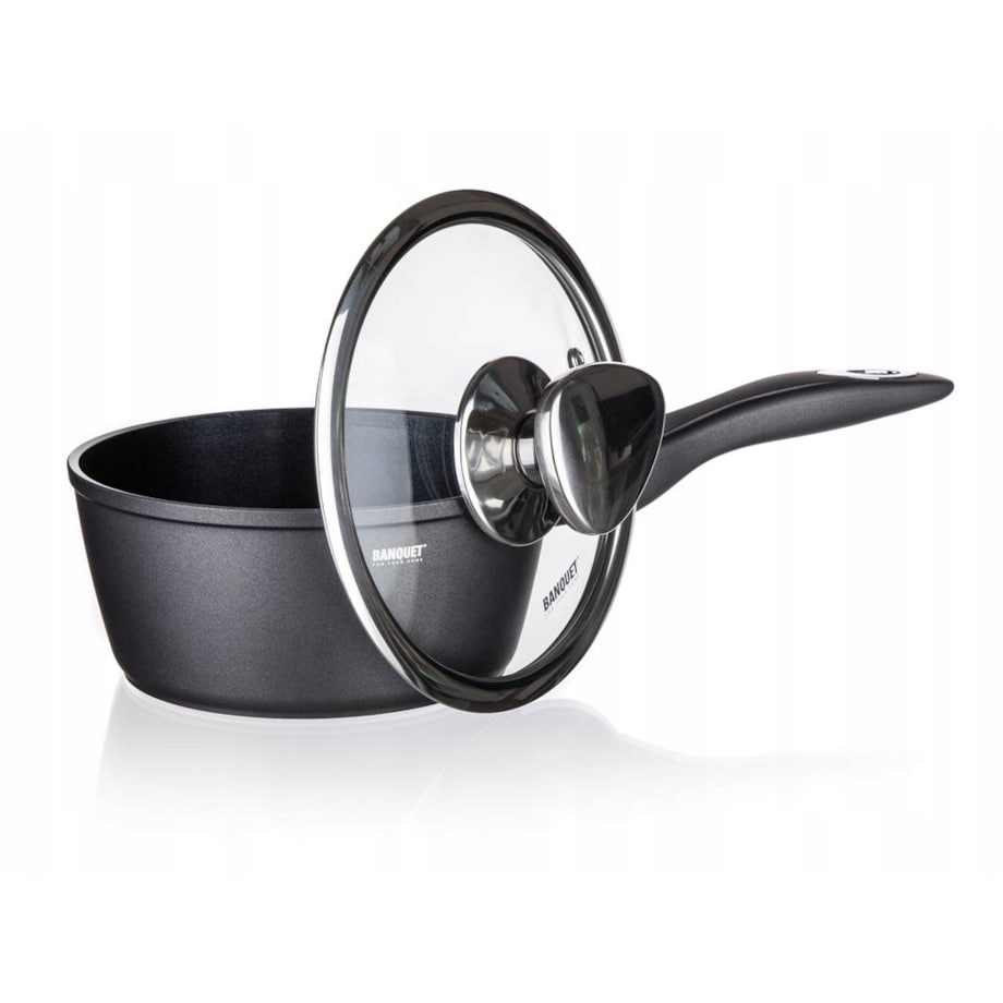 GARNEK RONDEL 16 cm 1,3 L ALUMINIUM rondelek do gotowania JEDZENIA obiadu