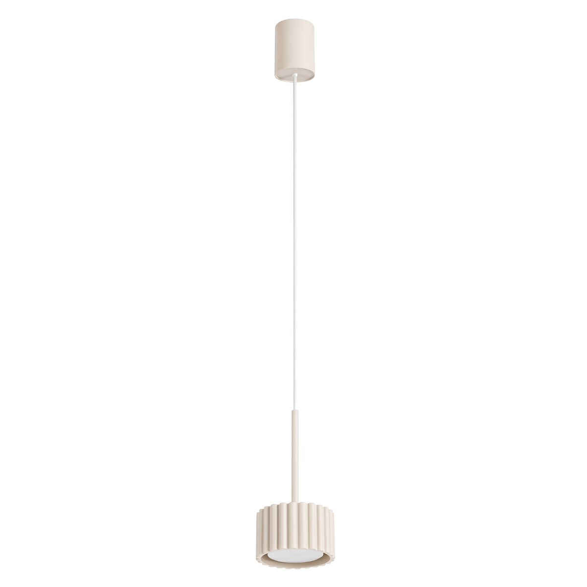 Lampa wisząca AURA 1 beżowa Gx53