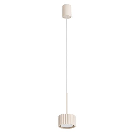 Lampa wisząca AURA 1 beżowa Gx53