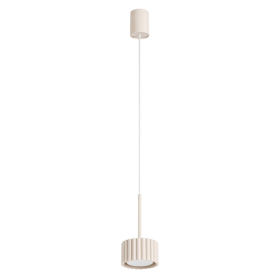 Lampa wisząca AURA 1 beżowa Gx53