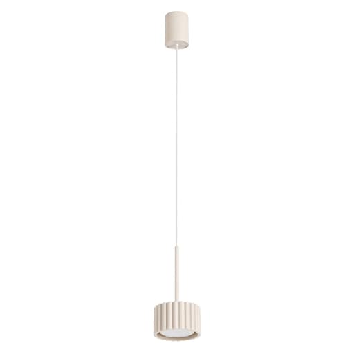 Lampa wisząca AURA 1 beżowa Gx53