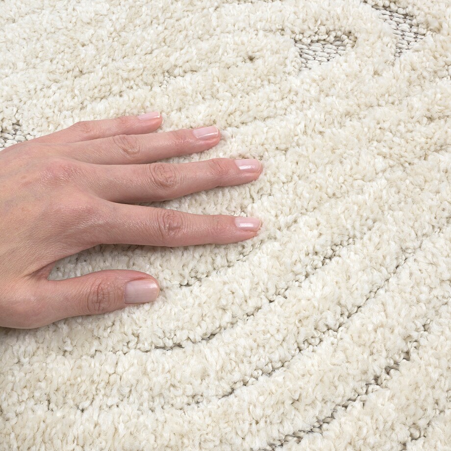 Dywan boho Cora 160x230 cm kremowy