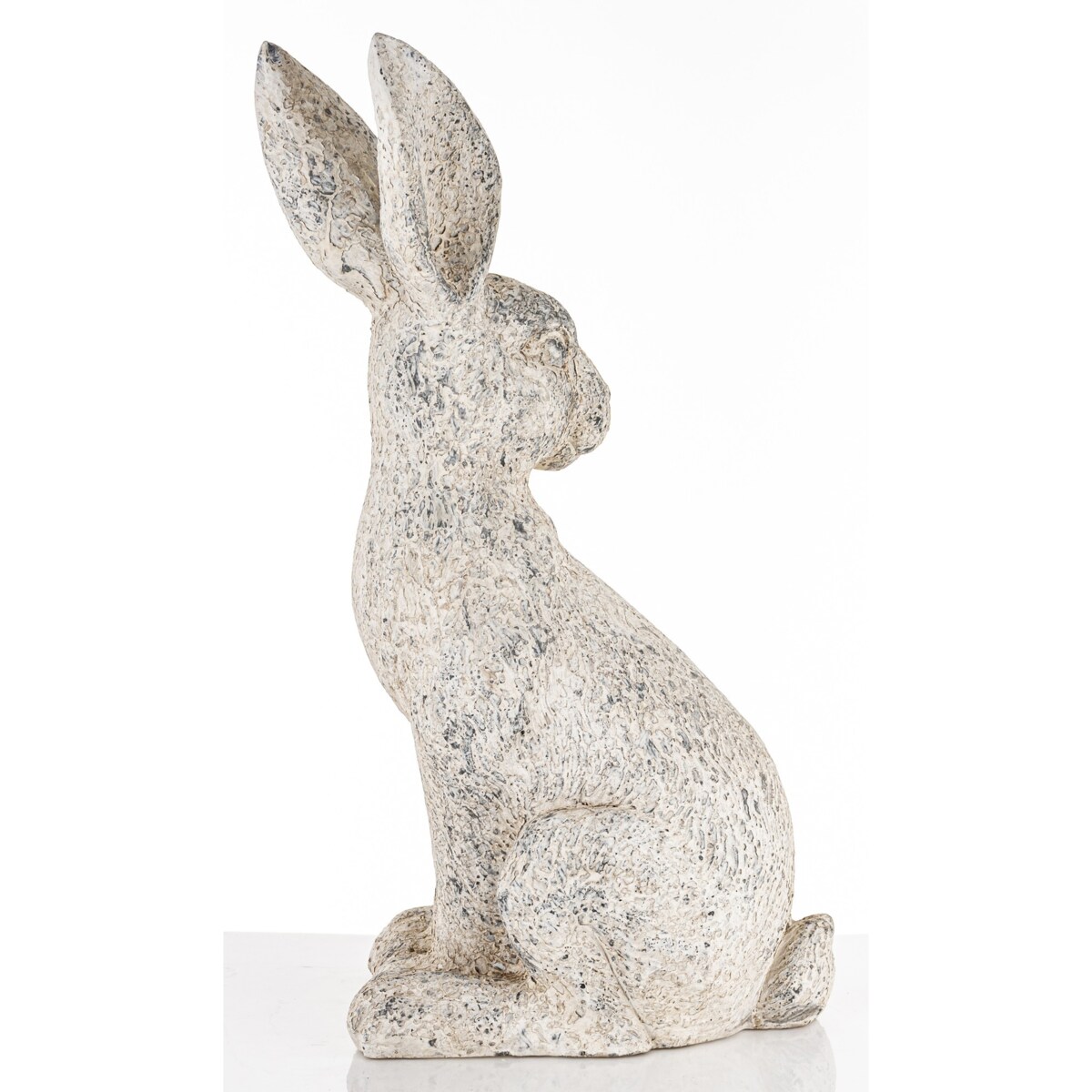 Dekoracja - szary siedzący królik 53x27x20 cm SZAREK-3