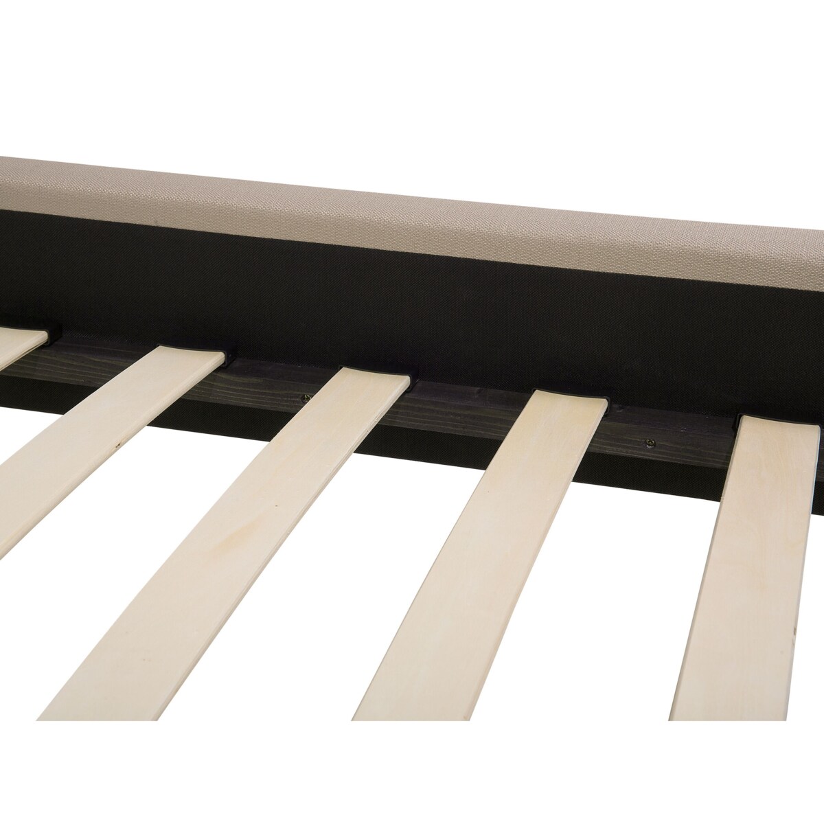 Łóżko tapicerowane 180 x 200 cm beżowe COLMAR