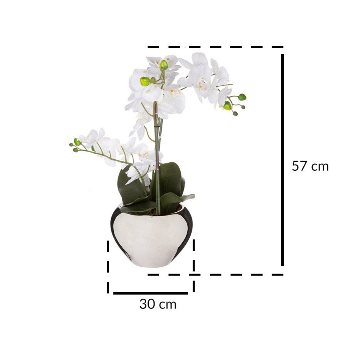 Storczyk sztuczny ORCHIDEE, 57 cm