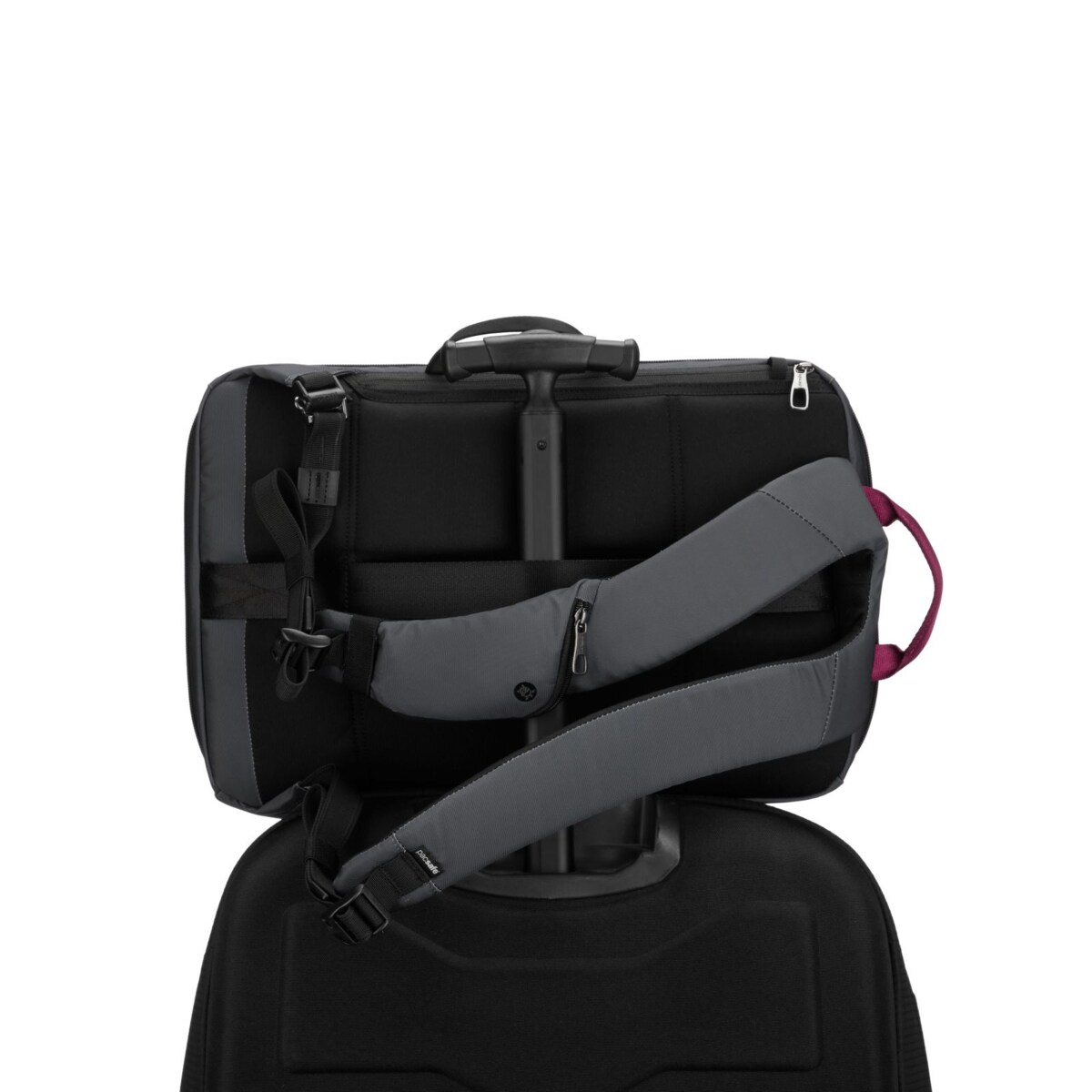 Plecak na laptopa antykradzieżowy 18L Pacsafe Metrosafe X z kieszenią na laptop 16" - ciemnoszary