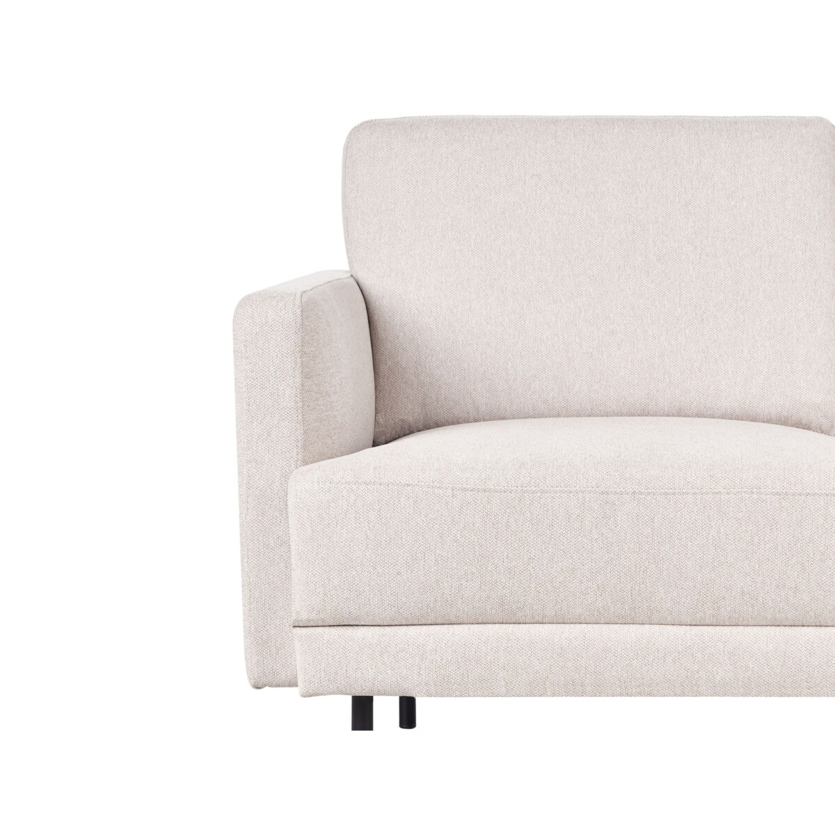 Sofa 2-osobowa jasnobeżowa BREDA