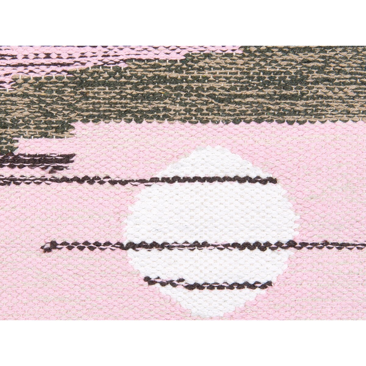 Dekoracja ścienna z frędzlami bawełniana wielokolorowa SADDA