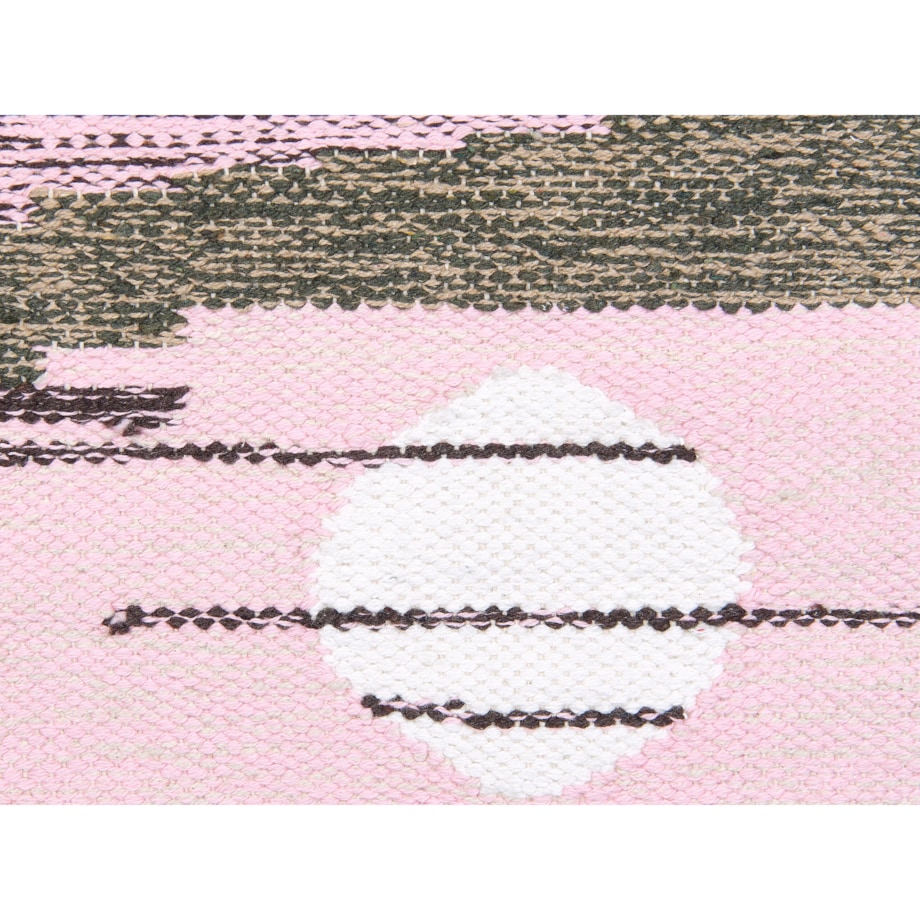 Dekoracja ścienna z frędzlami bawełniana wielokolorowa SADDA