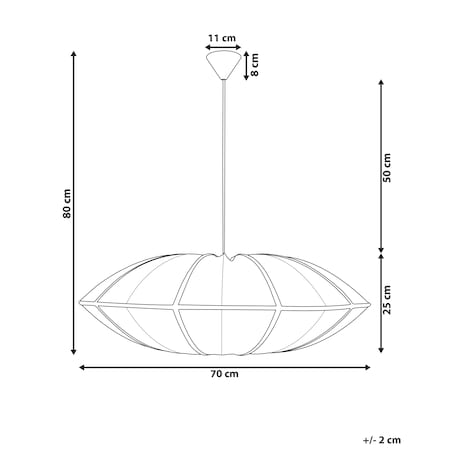 Lampa wisząca GUASARE Biały
