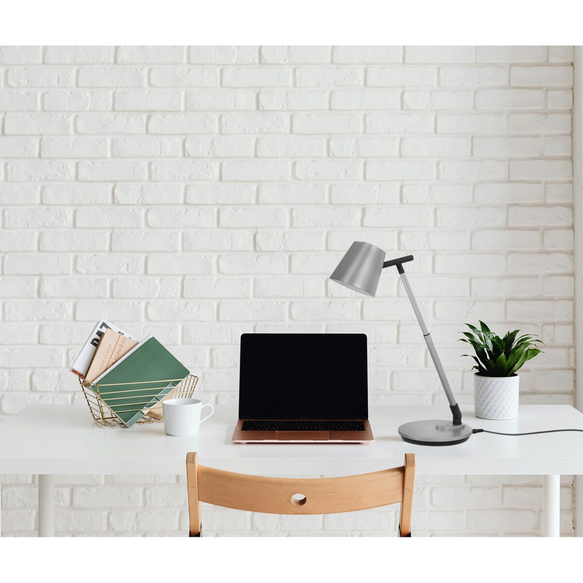 Lampka biurkowa K-BL1527 GRAFIT z serii BOLEK