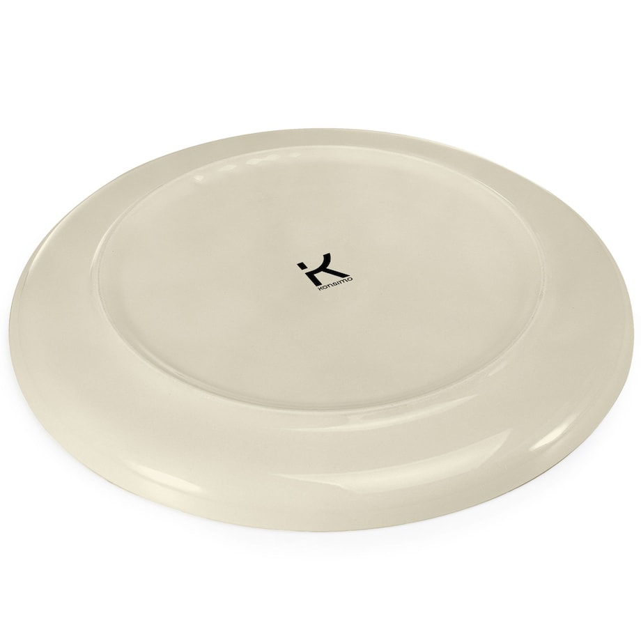 KONSIMO VICTO Zestaw talerzy obiadowych dla 6 osób (6 elementów) beżowy