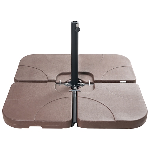 Podstawa do parasola CARIA Beżowoszary Kwadratowy 9 kg