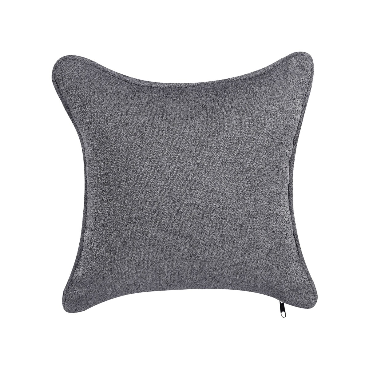 Szezlong boucle lewostronny ciemnoszary CHEVANNES