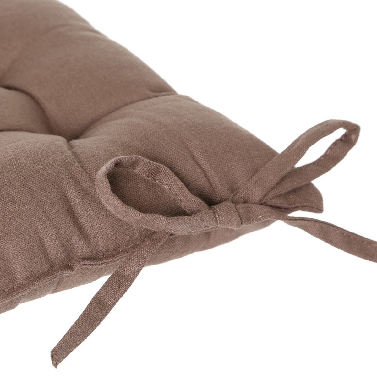 Poduszka na krzesło z wiązaniem, 38 x 38 cm