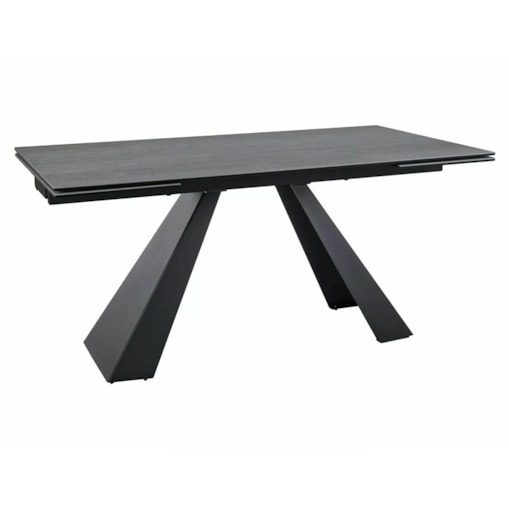 Stół rozkładany SALVADORE CERAMIC 160(240)x90 jasnoszary mat pietra di savoia