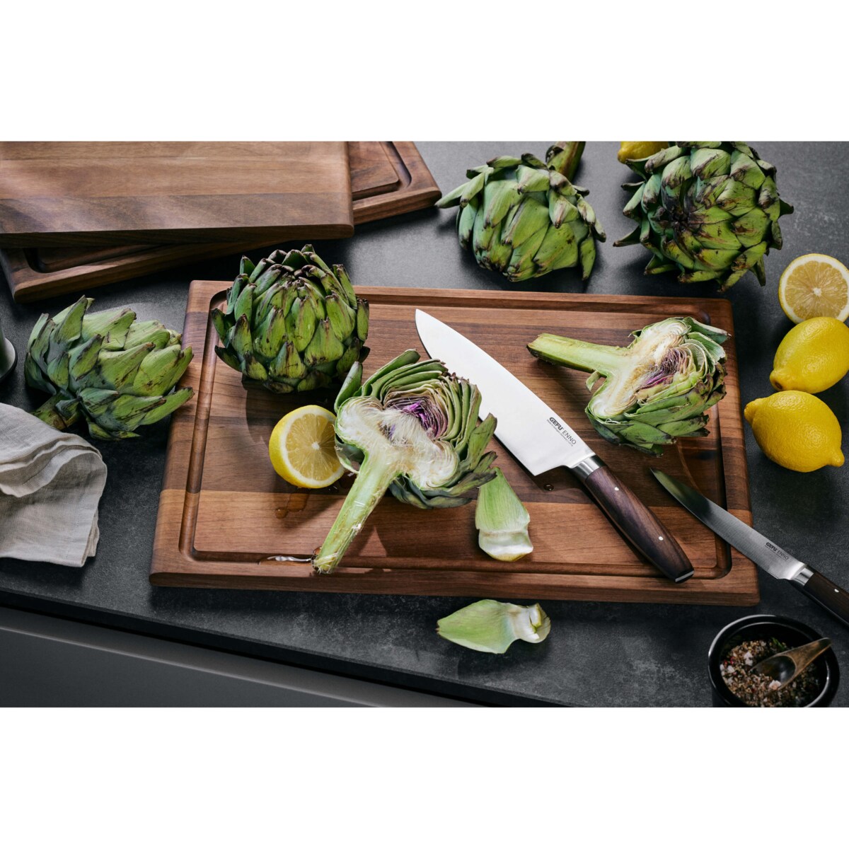 GEFU ENNO Deska z drewna orzechowego 30 x 20 cm