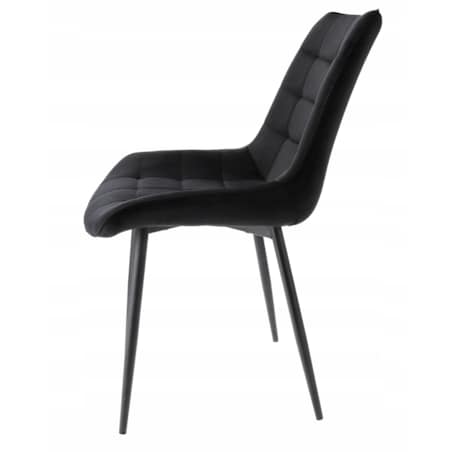 2 X Krzesło Do Jadalni Kuchni Salonu Do Jadalni Kuchni Stołu Zestaw Komplet Misty Czarne
