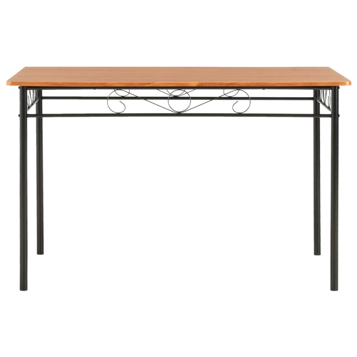 vidaXL Stół jadalniany, brązowy, 120 x 70 x 75 cm, MDF